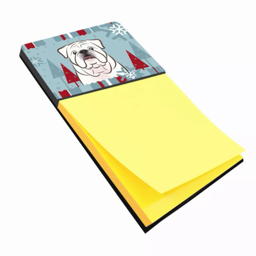 Seasonal Holiday Dog Art Sticky Note Holder - S000213B001695P056679V019