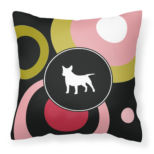 Dog Painting Fabric Decorative Pillow - S000213B001695P068544V000