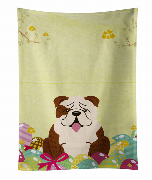 Easter Eggs Design with Dog Kitchen Towel - BB6121KTWL