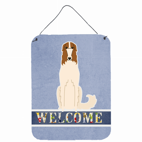 Welcome Sign with Dog Wall or Door Hanging Prints - BB5604DS1216