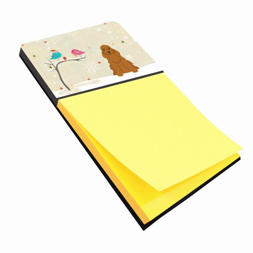 Seasonal Holiday Dog Art Sticky Note Holder - BB2567SN
