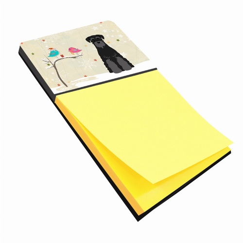 Seasonal Holiday Dog Art Sticky Note Holder - BB2504SN