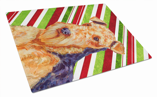 Christmas Design Dog Print Glass Cutting Board Large - LH9246LCB