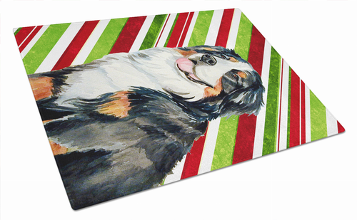 Christmas Design Dog Print Glass Cutting Board Large - LH9244LCB