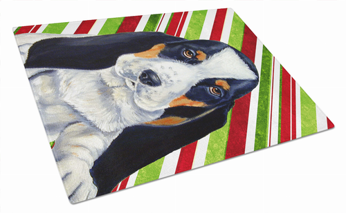 Christmas Design Dog Print Glass Cutting Board Large - LH9239LCB