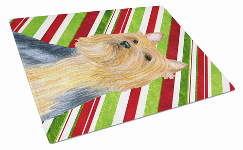 Christmas Design Dog Print Glass Cutting Board Large - LH9226LCB