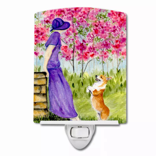 Dog Art Ceramic Night Light - S000213B001695P103894V000