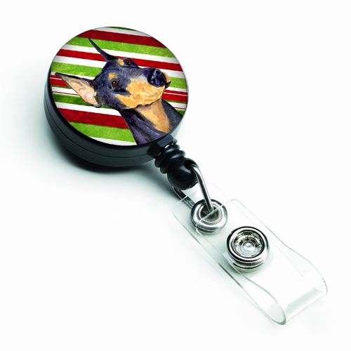 Holiday Christmas Retractable Badge Reel - SS4564BR
