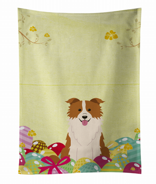 Easter Eggs Design with Dog Kitchen Towel - S000213B001695P084323V000
