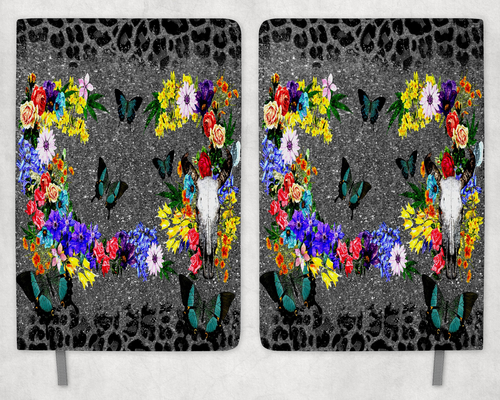 Butterflies Printed 8 Inch  A-5 Journal