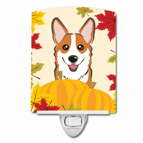 Thanksgiving Design with Dog Ceramic Night Light - S000213B001695P099391V000