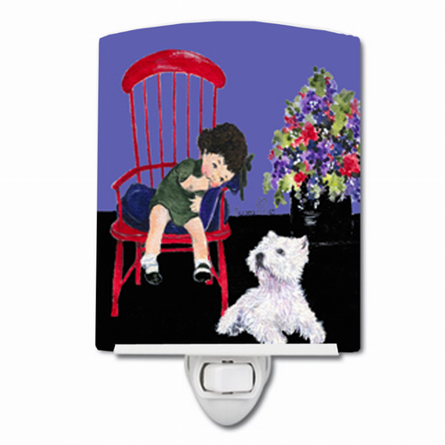 Dog Art Ceramic Night Light - S000213B001695P103903V000