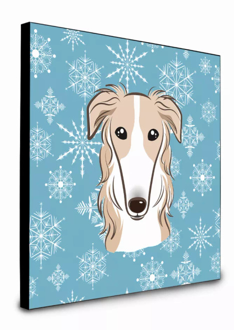 Snowflake Dog Artwork Wall Panel - S000213B001695P014410V027
