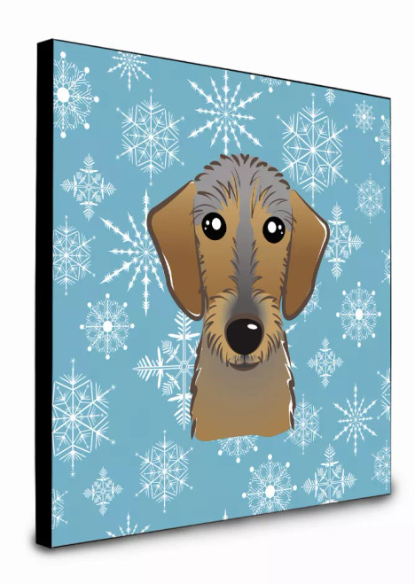 Snowflake Dog Artwork Wall Panel - S000213B001695P014410V032