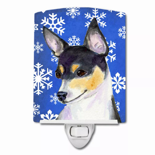 Christmas Dog Art Ceramic Night Light - S000213B001695P020875V027