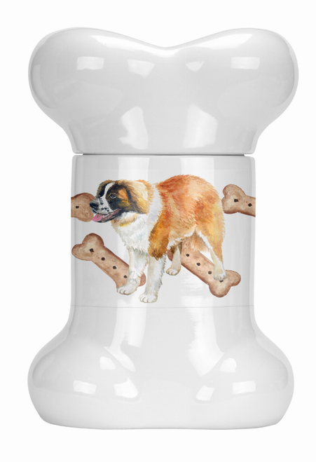 Dog on Bone Shaped Treat Jar - S000213B001695P116214V012