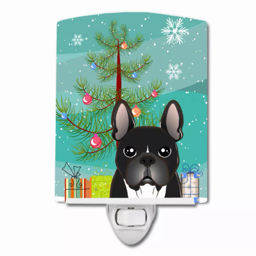 Christmas Tree and Dog Ceramic Night Light - S000213B001695P099054V000