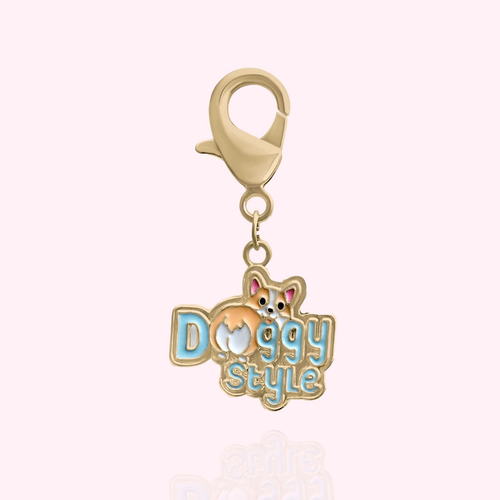 "Doggy Style" Dog Collar Charm