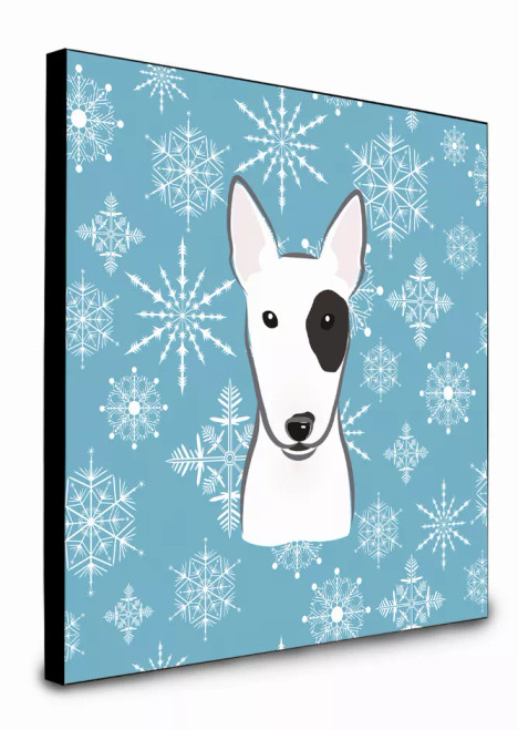 Snowflake Dog Artwork Wall Panel - S000213B001695P014410V008