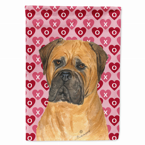 Hearts Love and Valentine's Day Dog Portrait Flag Garden Size - SS4517GF