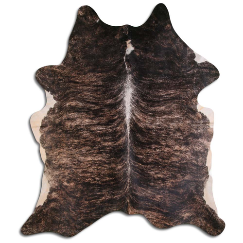 NATURAL HAIR ON COWHIDE EXOTIC WHITE BELLY BACKBONE - CPNEXWBB3A-00129252