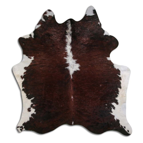 NATURAL HAIR ON COWHIDE EXOTIC WHITE BELLY BACKBONE - CPNEXWBB3B-00129358