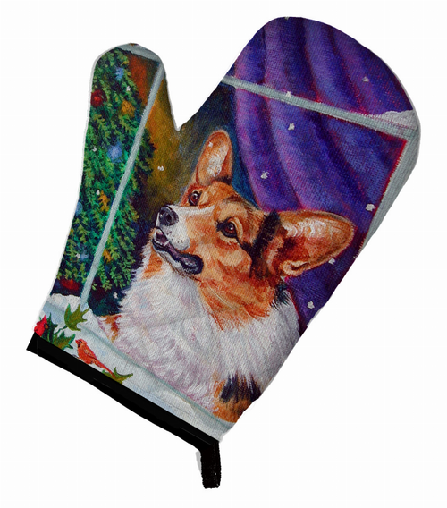 Dog on Oven Mitt - S000213B001695P069344V043