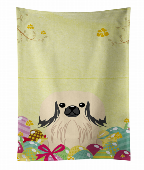 Easter Eggs Design with Dog Kitchen Towel - BB6106KTWL