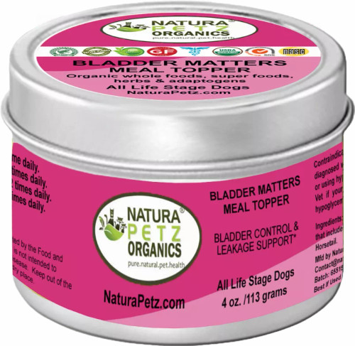 Bladder Matters Max Meal Topper Bladder Control & Leakage Support* Dogs Cats*