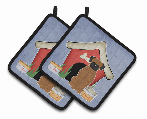 Dog House Collection Pair of Pot Holders - S000213B001695P070667V041