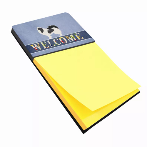 Welcome Design with Dog Sticky Note Holder - S000213B001695P080079V000