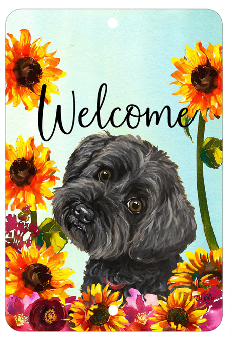 Yorkiepoo - HHS Welcome Indoor/Outdoor Aluminum Sign Yorkiepoo - HHS Welcome Indoor/Outdoor Aluminum Sign