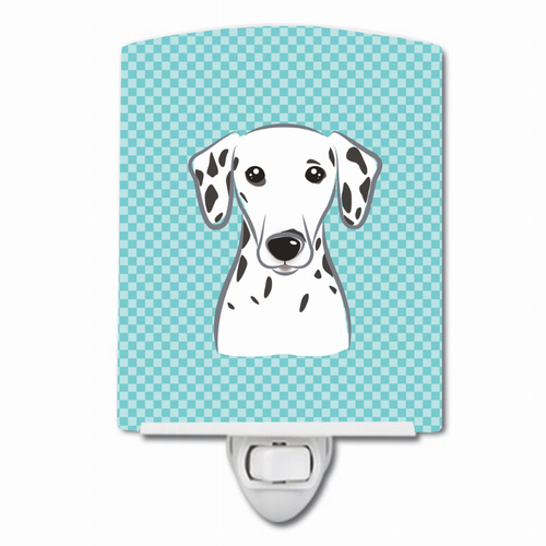 Checkerboard Design with Dog Ceramic Night Light - S000213B001695P098852V000