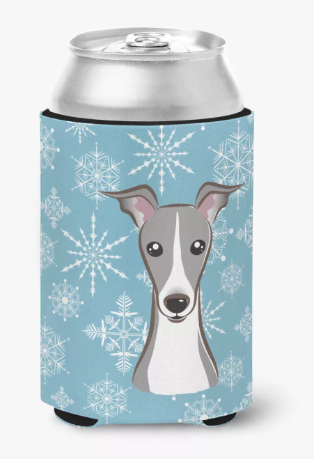Snowflake Dog Design Can or Bottle Hugger - S000213B001695P056274V000