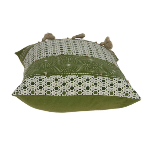 Parkland Collection Omini Green Throw Pillow