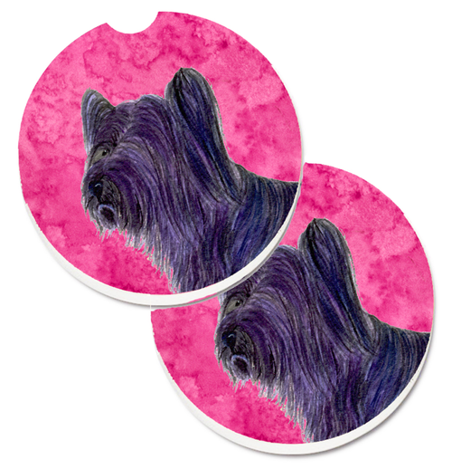 Dog Themed Cup Holder Car Coasters (Set of 2) - S000213B001695P076408V067
