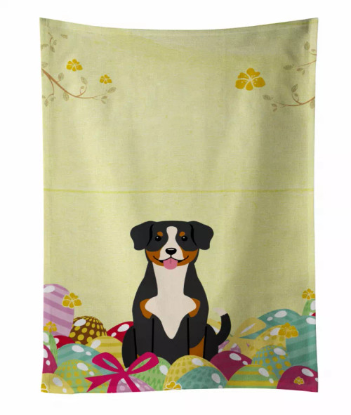 Easter Eggs Design with Dog Kitchen Towel - S000213B001695P084242V000
