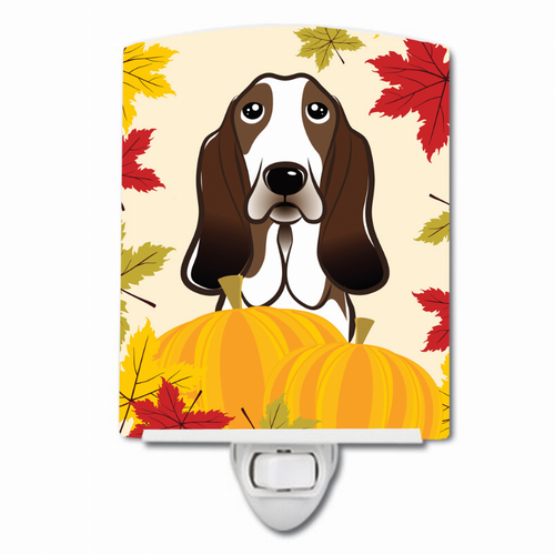Thanksgiving Design with Dog Ceramic Night Light - S000213B001695P099380V000