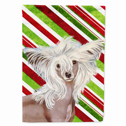 Candy Cane Holiday Christmas Dog Flag Garden Size - LH9257GF