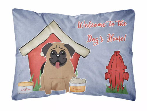 Dog House Collection Canvas Fabric Decorative Pillow - S000213B001695P071657V000
