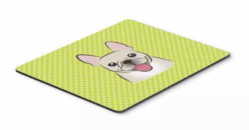 Checkerboard Design with Dog Mouse Pad, Hot Pad or Trivet - S000213B001695P044305V000