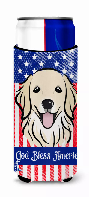 American Flag and Dog Ultra Hugger for slim cans - S000213B001695P061908V000