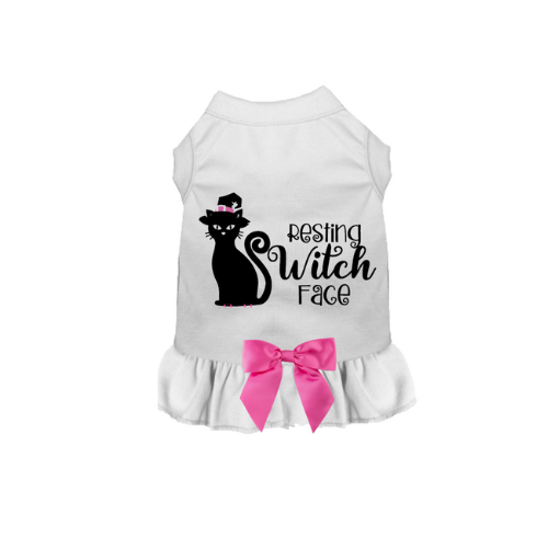 Resting Witch Face Dog Dress - S002142B002493P000982V014