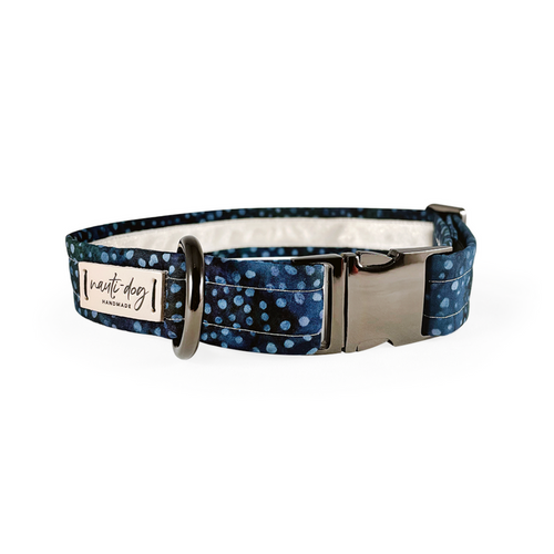 Trout Hand-dyed Batik Buckle & Martingale Dog Collar - S002793B002925P000104V058