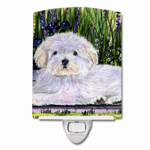 Dog Art Ceramic Night Light - SS8430CNL