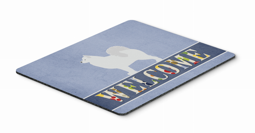 Dog Breed Welcome Mouse Pad, Hot Pad or Trivet - S000213B001695P079796V000