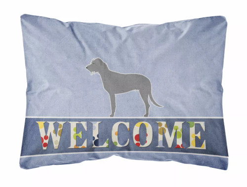 Welcome Dog Art Canvas Fabric Decorative Pillow - S000213B001695P079940V000
