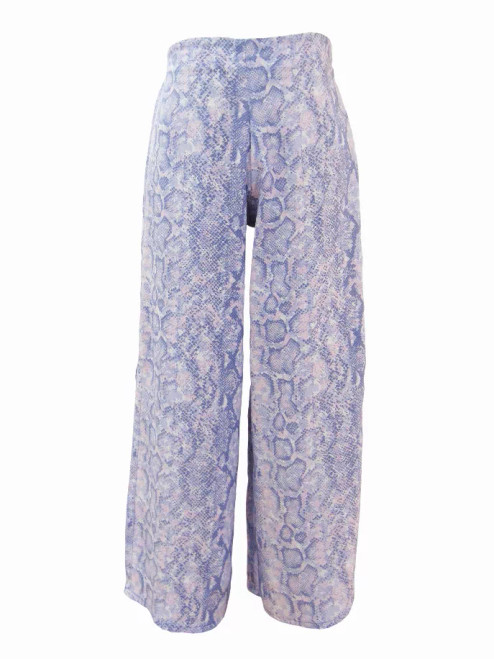 Wild In Pink N Lilac Wide Leg Pants
