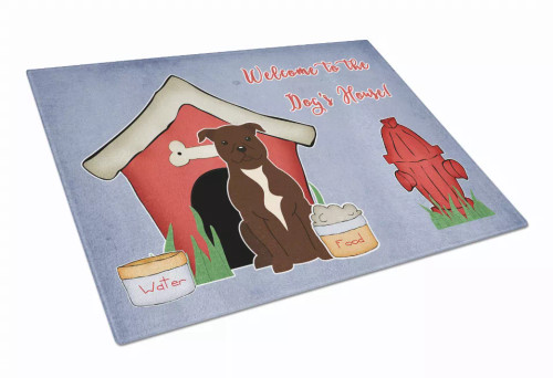Dog House Collection Glass Cutting Board Large - S000213B001695P070092V010
