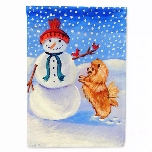Dog Breed Themed Art Flag Canvas - 7151CHF